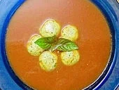 Rezept: Tomaten Mozzarella Suppe Tomaten Mozzarella Suppe - Rezept