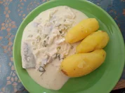 Rezept: Matjesspargelsalat a´la Jörg mit Anabelle Kartoffeln Bild Nr. 2 Matjesspargelsalat a´la Jörg mit Anabelle Kartoffeln - Rezept - Bild Nr. 2
