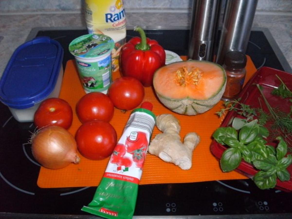 Tomaten-Melonensuppe - Rezept - Bild Nr. 2