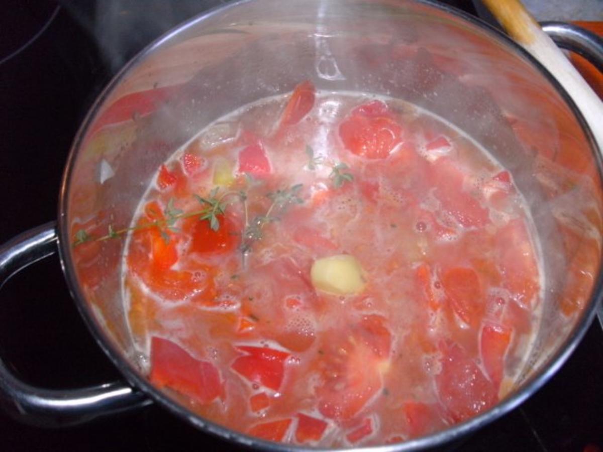 Tomaten-Melonensuppe - Rezept - Bild Nr. 6
