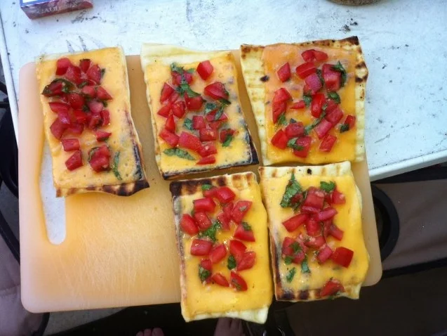 Rezept: "BBQ" Grilled Pizza "BBQ" Grilled Pizza - Rezept