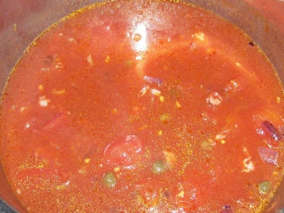 Tomatensoße mit Speck und Kapern - Rezept - Bild Nr. 4