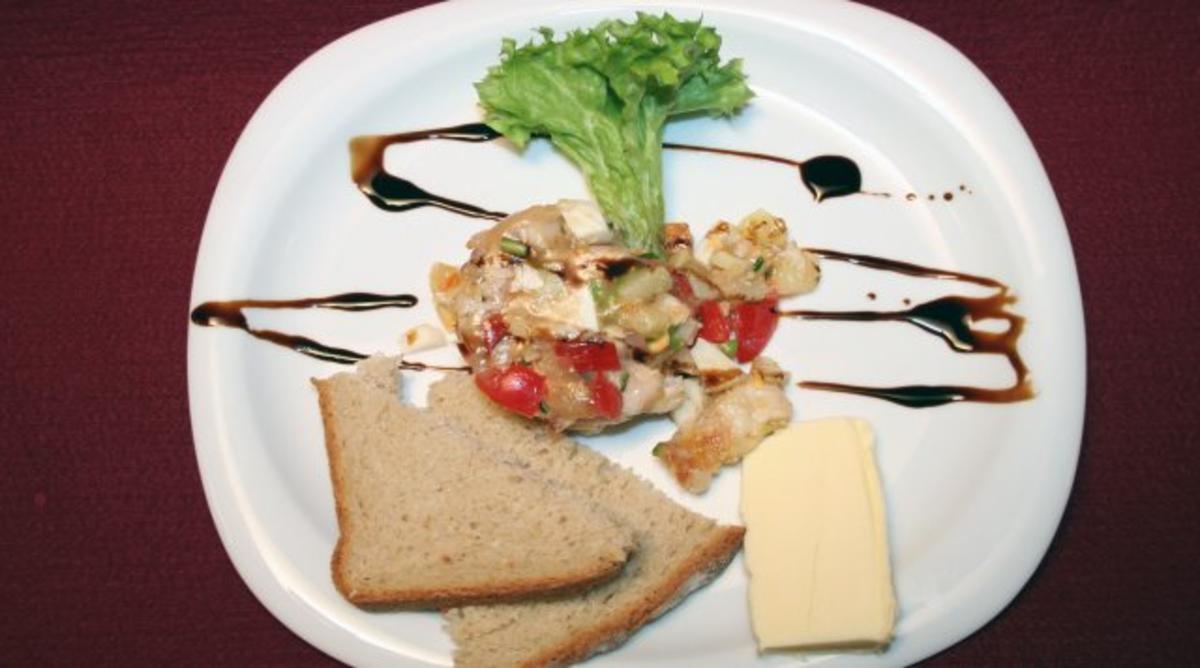 Tatar vom Aal mit Brot - Rezept mit Bild - kochbar.de