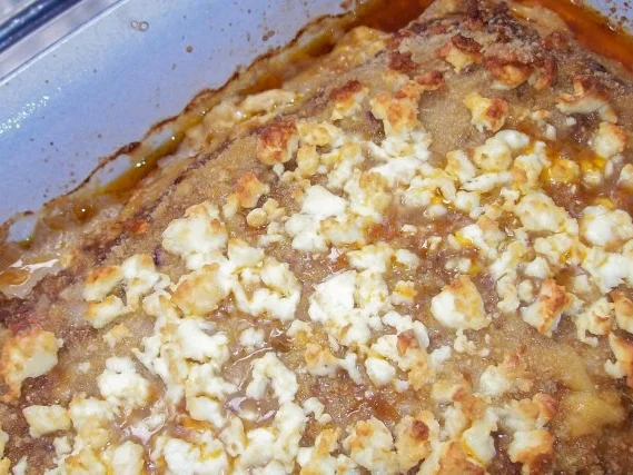 Geschichteter Hackbraten mit Paprika-Feta-Füllung - Rezept - Bild Nr. 10