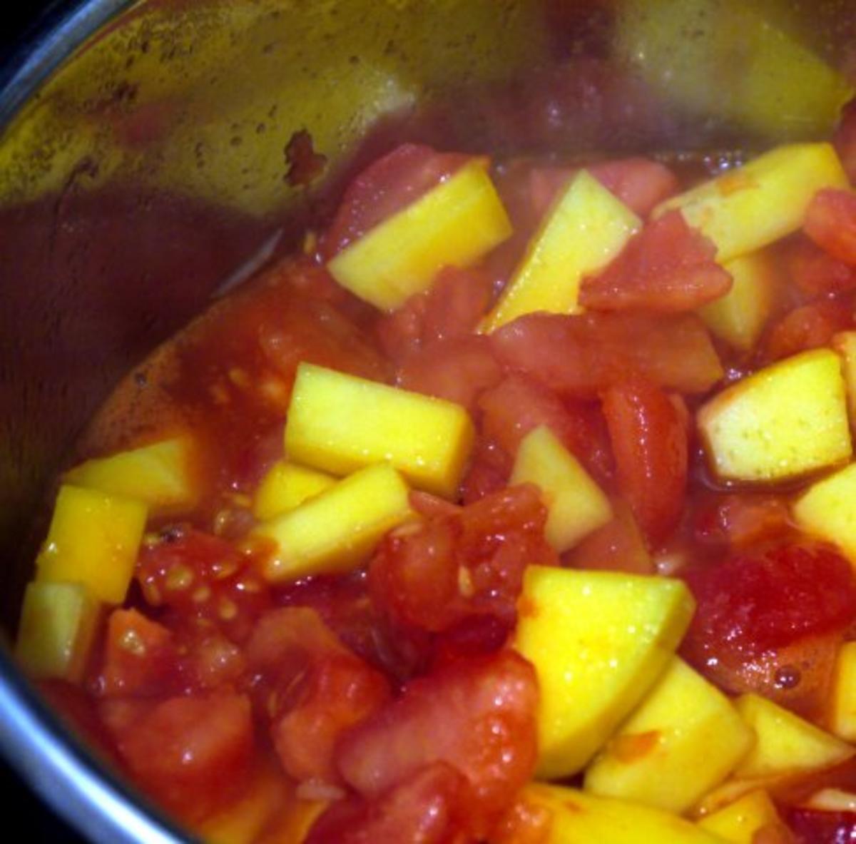Tomaten-Mango-Sauce - Rezept - Bild Nr. 6