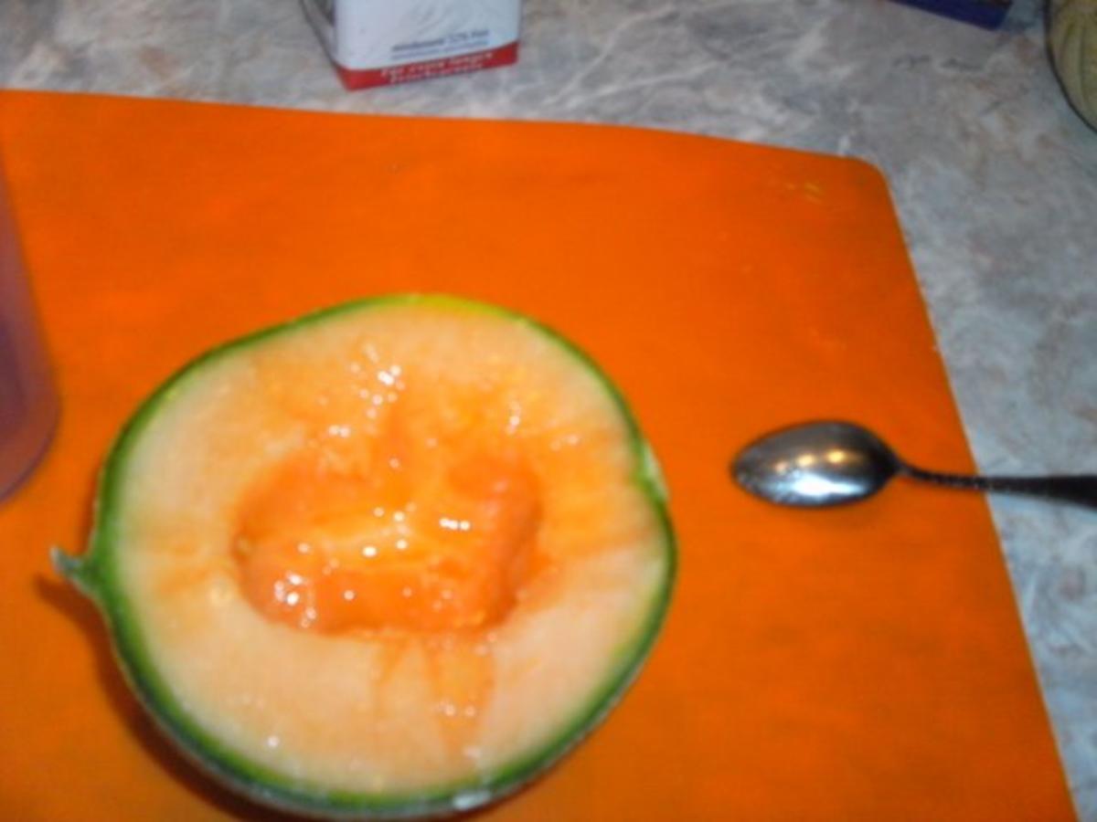 Melonen-Straciatella-Eis - Rezept - Bild Nr. 4