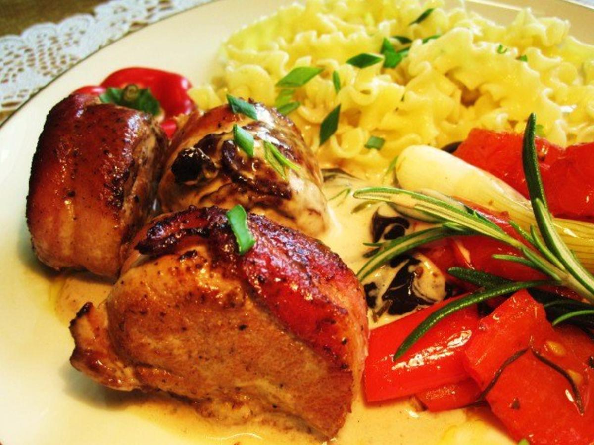 Bilder für Schweinefilet-Spitzen ... - Rezept