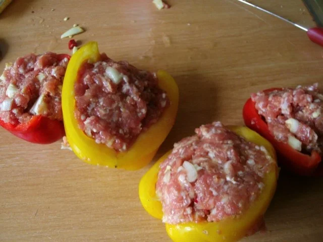 Überbackene Gefüllte Paprikaschoten - Rezept - Bild Nr. 4