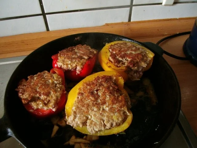 Überbackene Gefüllte Paprikaschoten - Rezept - Bild Nr. 6