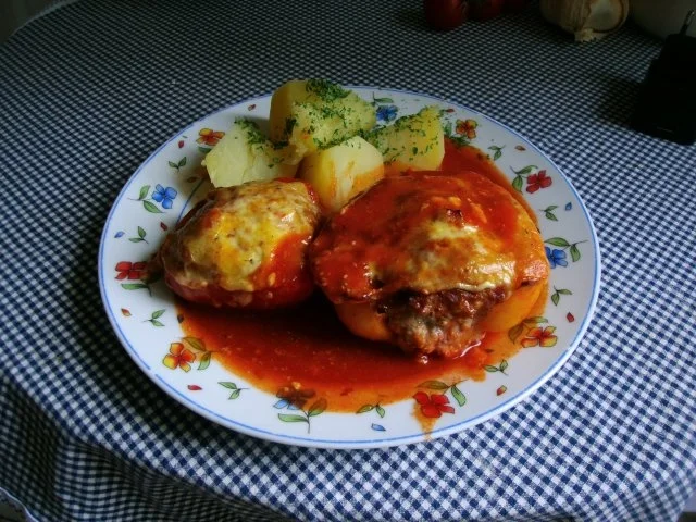 Überbackene Gefüllte Paprikaschoten - Rezept - Bild Nr. 14