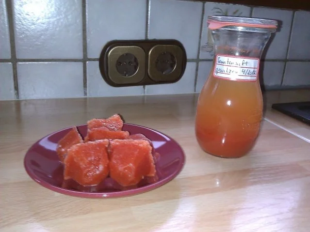 Rezept: Tomatensaft und Tomatenmark Tomatensaft und Tomatenmark - Rezept