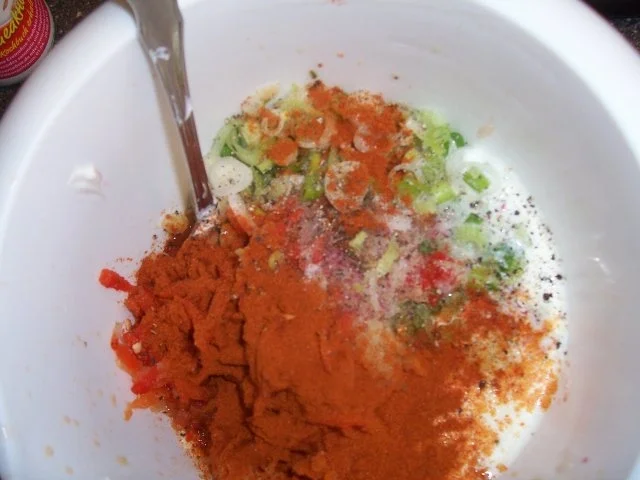 Knoblauch-Paprika-Quarkaufstrich - Rezept - Bild Nr. 2