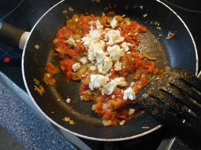 Rezept: menemen türkische Eierspeise (vegetarisch) Bild Nr. 6 menemen türkische Eierspeise (vegetarisch) - Rezept - Bild Nr. 6