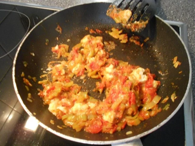 Rezept: menemen türkische Eierspeise (vegetarisch) Bild Nr. 7 menemen türkische Eierspeise (vegetarisch) - Rezept - Bild Nr. 7