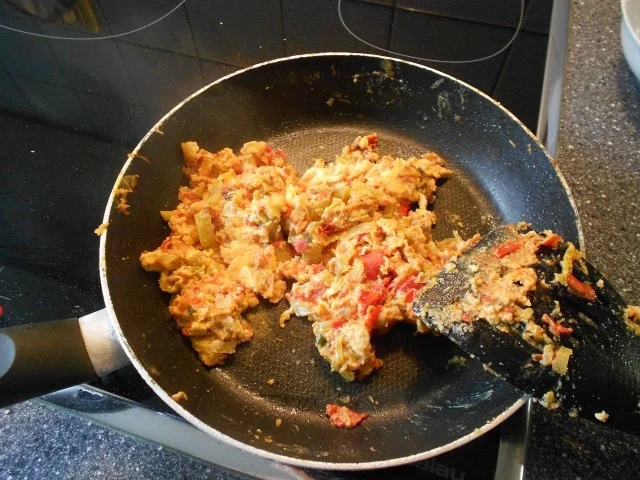 Rezept: menemen türkische Eierspeise (vegetarisch) Bild Nr. 9 menemen türkische Eierspeise (vegetarisch) - Rezept - Bild Nr. 9