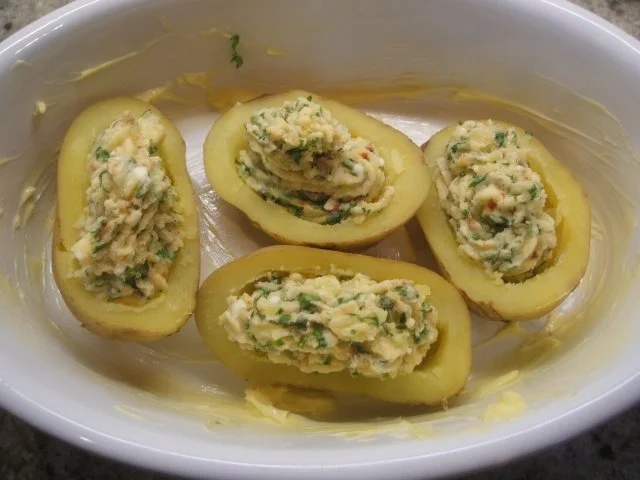Rezept: Kartoffeln: Gefüllte Kartoffeln Bild Nr. 8 Kartoffeln: Gefüllte Kartoffeln - Rezept - Bild Nr. 8
