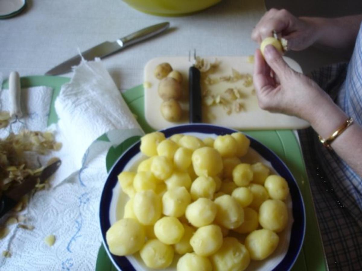 Kartoffelsalat mit Frühkartoffeln ( Drillinge ) - Rezept - Bild Nr. 11
