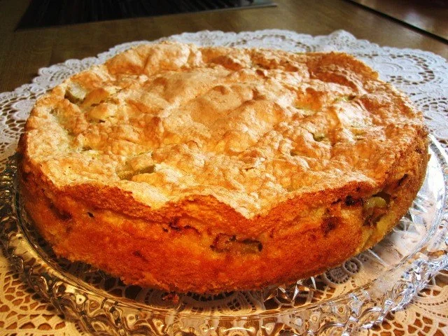 Rezept: Rhabarberkuchen mit Mandel-Baiser ... Bild Nr. 8 Rhabarberkuchen mit Mandel-Baiser ... - Rezept - Bild Nr. 8
