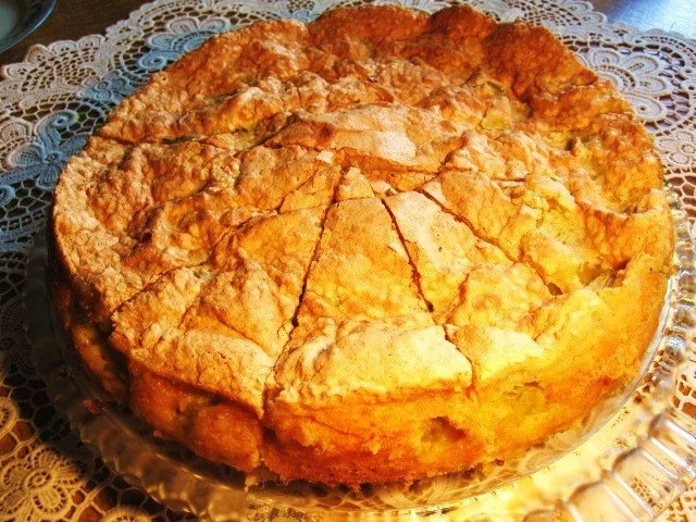 Rezept: Rhabarberkuchen mit Mandel-Baiser ... Bild Nr. 9 Rhabarberkuchen mit Mandel-Baiser ... - Rezept - Bild Nr. 9