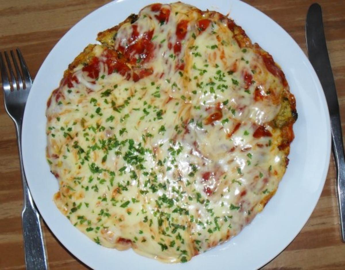 Pizzaomelette - Rezept