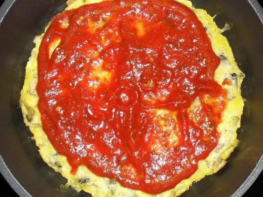 Pizzaomelette - Rezept - Bild Nr. 4