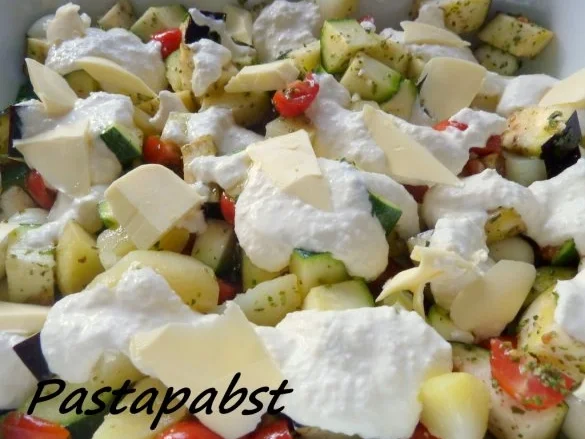 Parmesan Gemüse mit Honig Huhn - Rezept - Bild Nr. 2