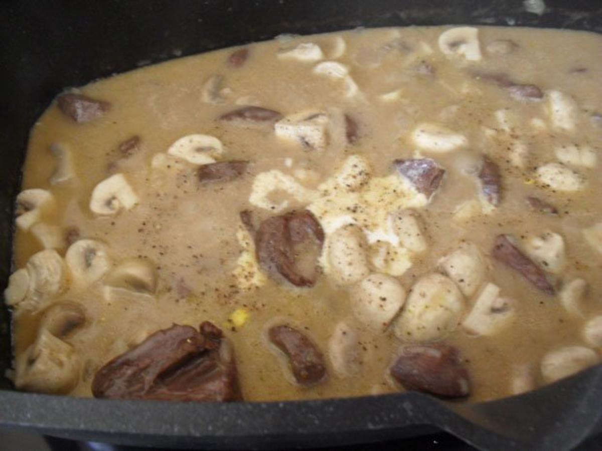 Putenherzen-Champignon-Ragout - Rezept - Bild Nr. 9