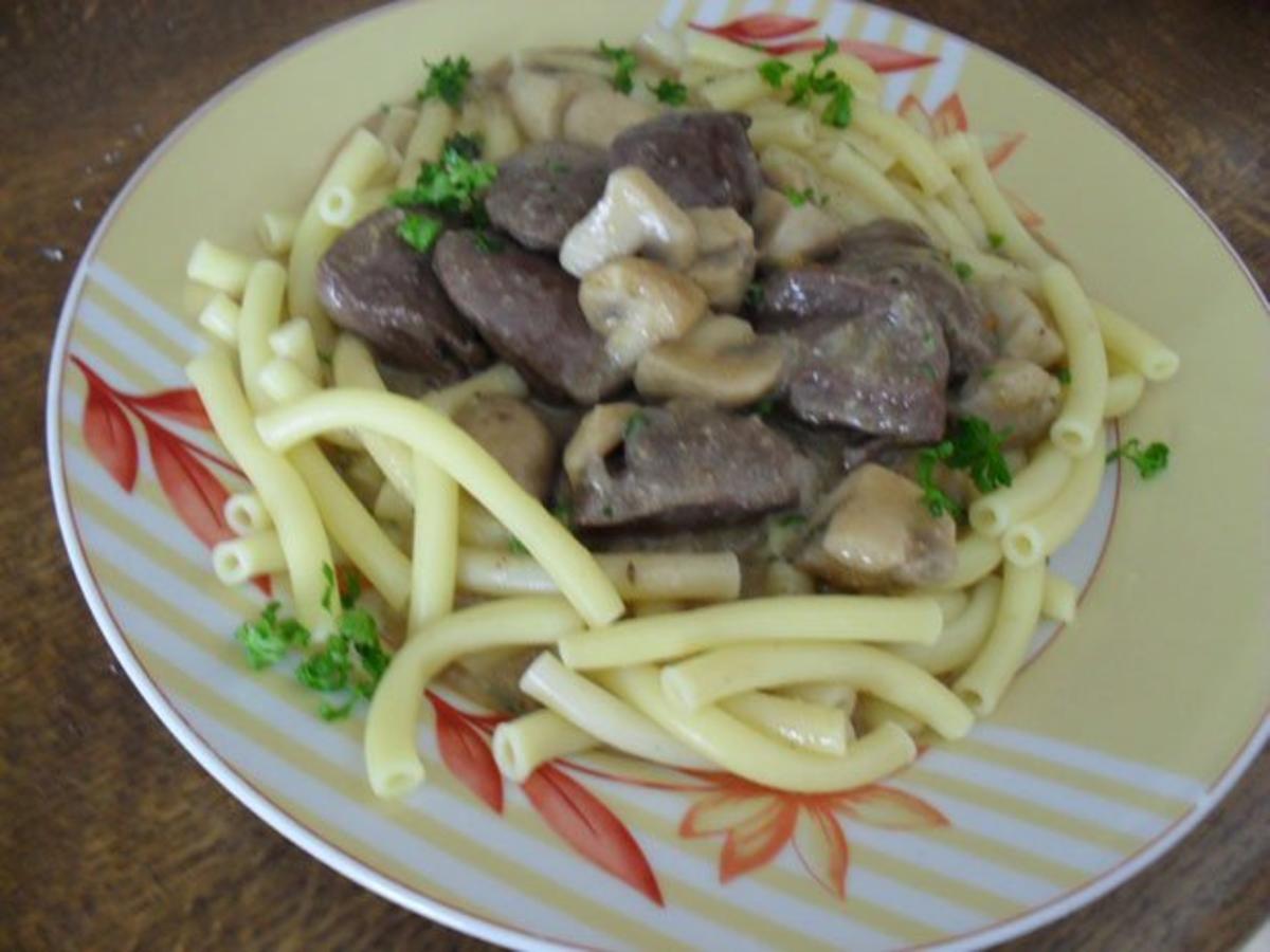 Putenherzen-Champignon-Ragout - Rezept - Bild Nr. 11