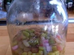 Rhabarberlikör - Rezept
