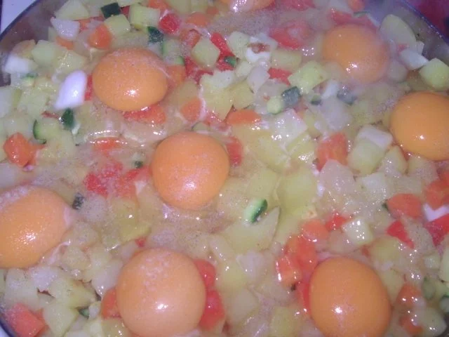 Rezept: Eier im Gemüsenest Bild Nr. 3 Eier im Gemüsenest - Rezept - Bild Nr. 3