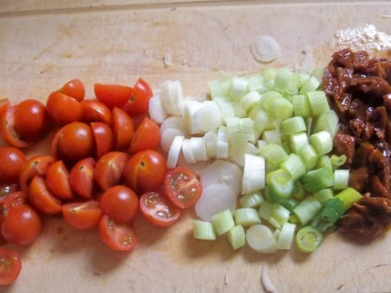 Rezept: Nudel-Spinat-Auflauf mit Käse-Blätterteig-Kruste Bild Nr. 3 Nudel-Spinat-Auflauf mit Käse-Blätterteig-Kruste - Rezept - Bild Nr. 3