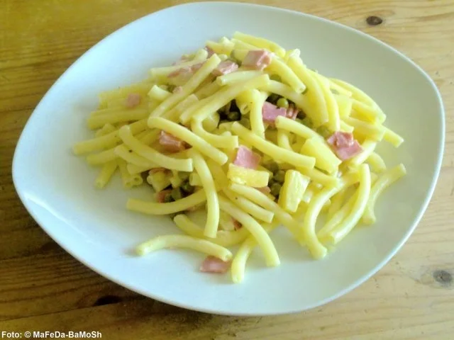 Rezept: Schinken-Nudeln "Hawaii" Schinken-Nudeln "Hawaii" - Rezept
