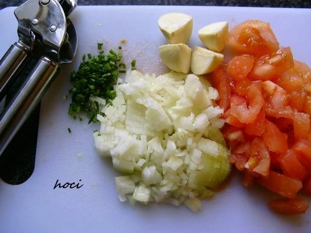 Rezept: Paprika- Mascarponesüppchen mit einer sahnigen Speckinsel Bild Nr. 6 Paprika- Mascarponesüppchen mit einer sahnigen Speckinsel - Rezept - Bild Nr. 6