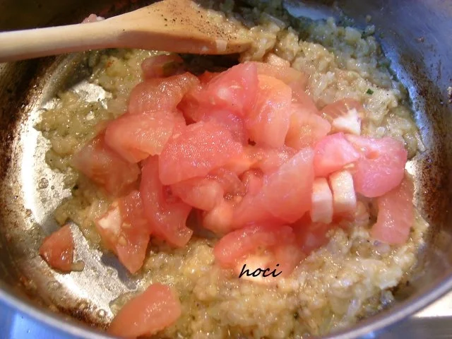 Rezept: Paprika- Mascarponesüppchen mit einer sahnigen Speckinsel Bild Nr. 8 Paprika- Mascarponesüppchen mit einer sahnigen Speckinsel - Rezept - Bild Nr. 8