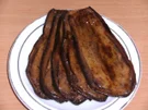 Beilage: Aubergine / Melanzane, gebacken und mariniert - Rezept