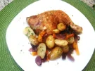 Pikante Hähnchenkeulen - Rezept
