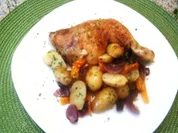 Pikante Hähnchenkeulen - Rezept