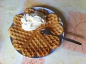 Waffel Belag einfach aber lecker - Rezept