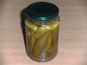 Rezept: Einlegen: Peperoni in Salzlake Einlegen: Peperoni in Salzlake - Rezept