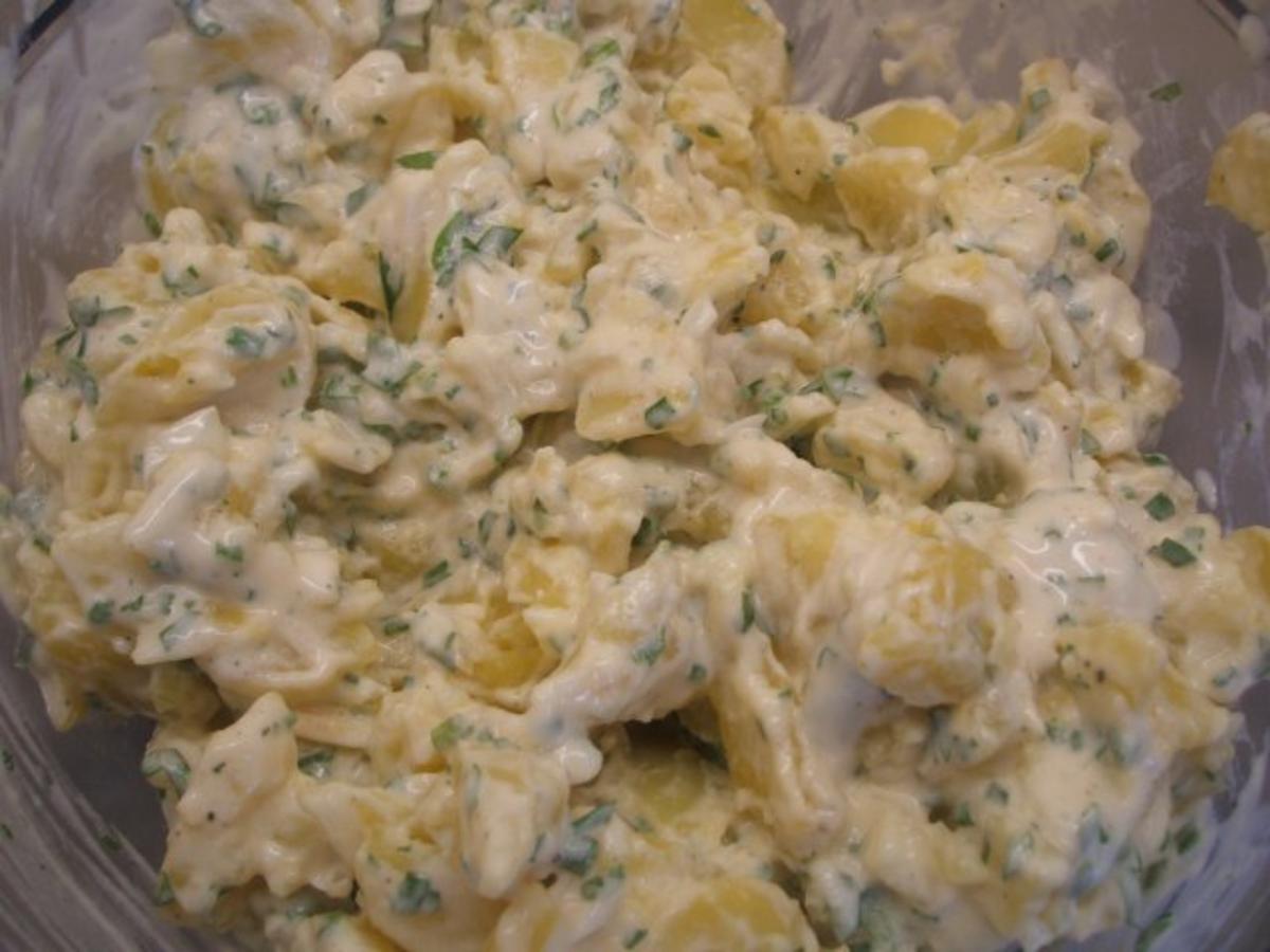 Salate: Kräuterkartoffelsalat - Rezept
