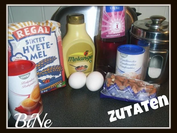 BiNe` S HIMBEER - MANDEL - FLADEN - Rezept - Bild Nr. 2
