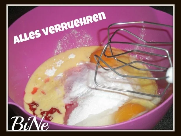 BiNe` S HIMBEER - MANDEL - FLADEN - Rezept - Bild Nr. 3