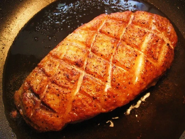 Entenbrust mit kleinen Schalotten ... - Rezept - Bild Nr. 4