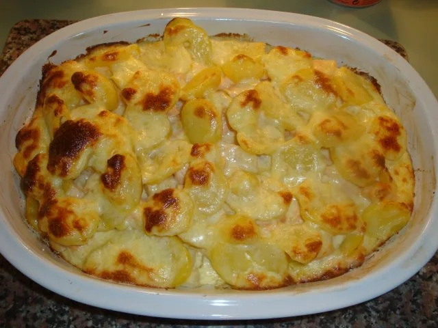 Lachs-Spargel-Gratin - Rezept