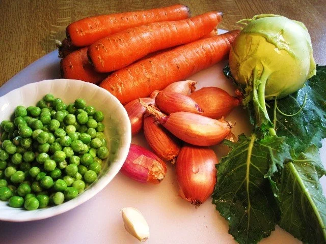 Frühlingsgemüse - einfach ... - Rezept - Bild Nr. 2