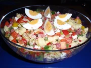 Bunter Nudelsalat - Rezept