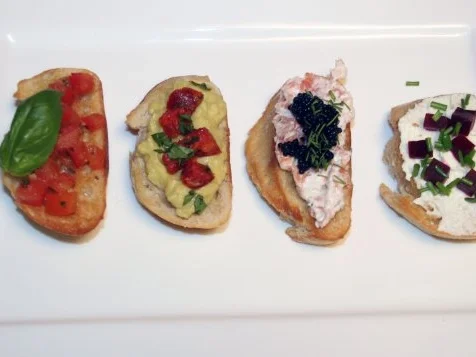Crostini Quartett - Rezept