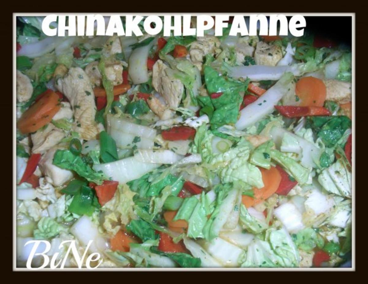 Bilder für BiNe` S CHINAKOHLPFANNE - Rezept