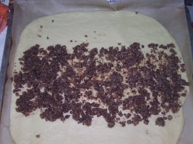 Rezept: Süsses Brot mit Haselnussfüllung Bild Nr. 4 Süsses Brot mit Haselnussfüllung - Rezept - Bild Nr. 4