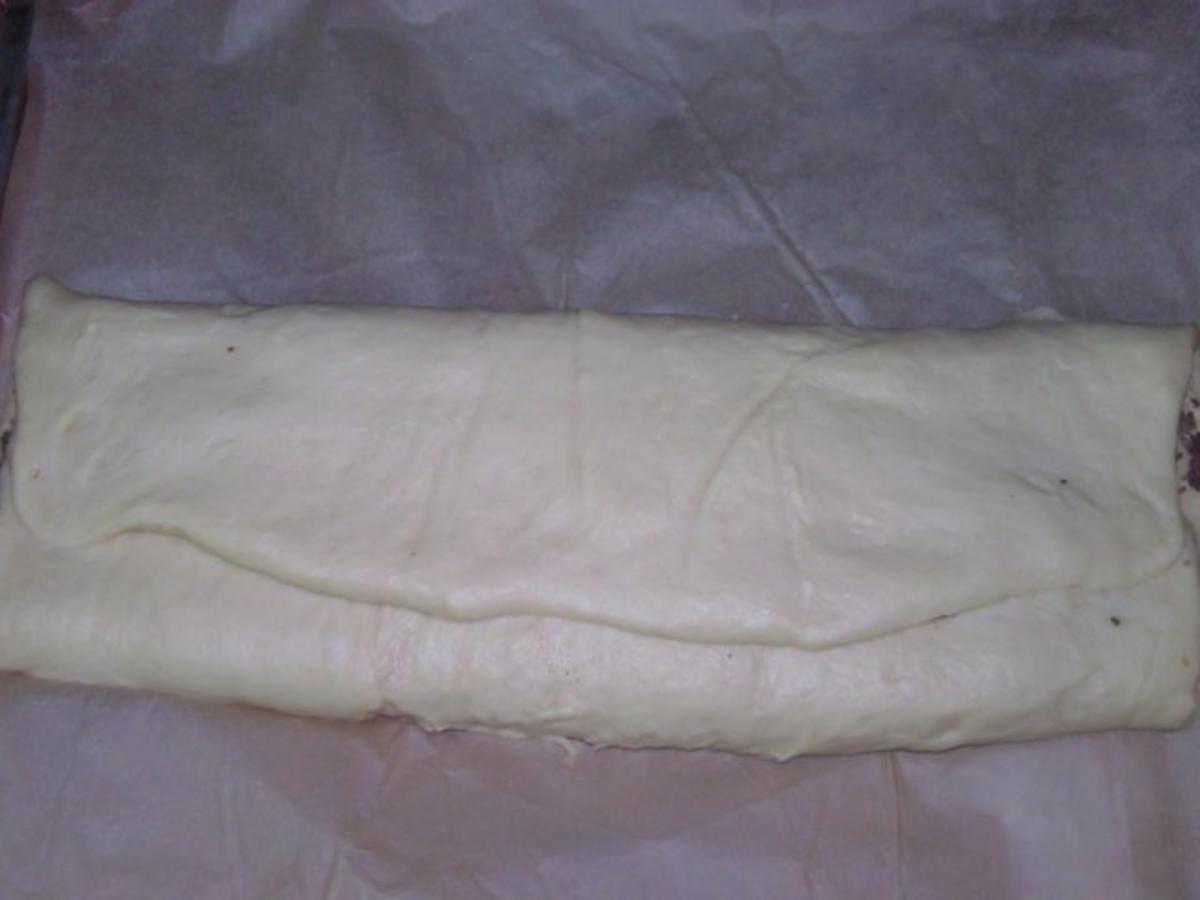 Süsses Brot mit Haselnussfüllung - Rezept - Bild Nr. 5
